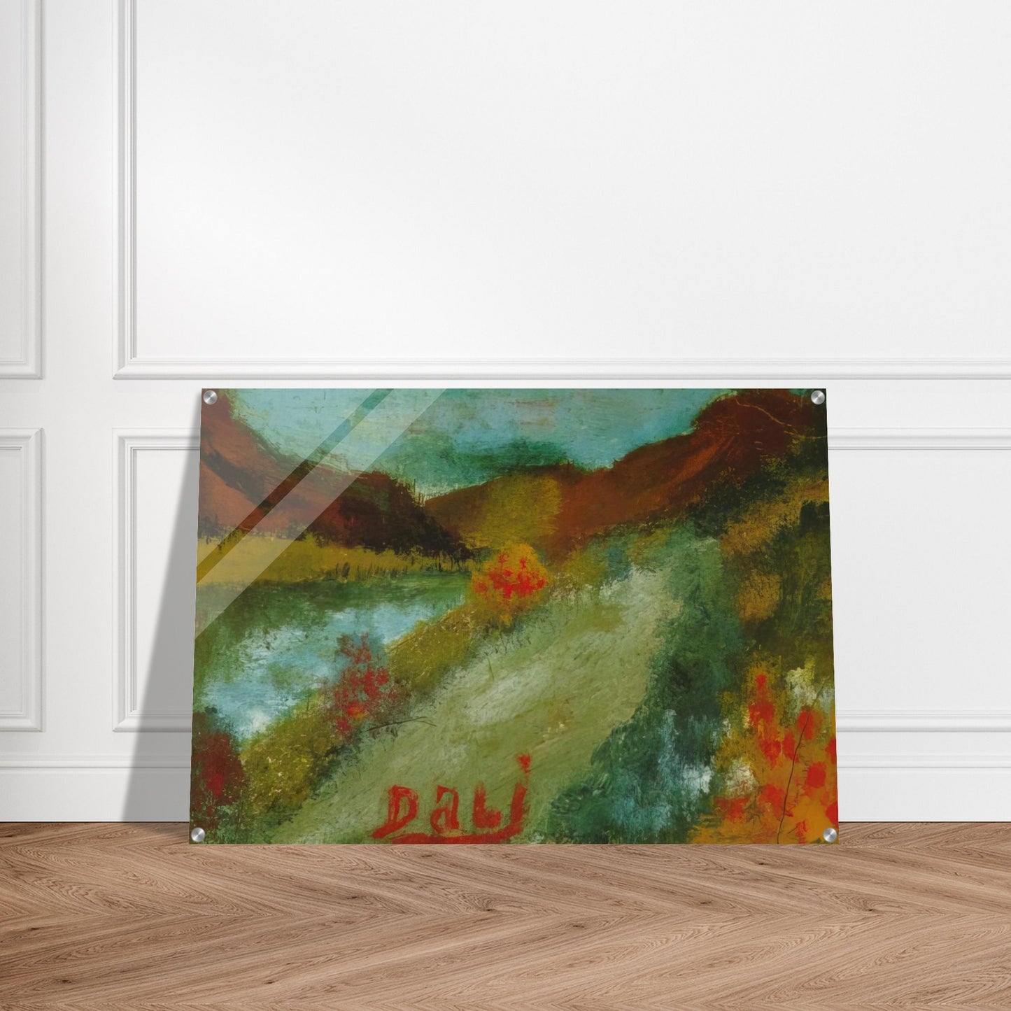 LANDSCAPE 2 - Salvador Dali Acrylic Print - 70x100 cm / 28x40″ inches