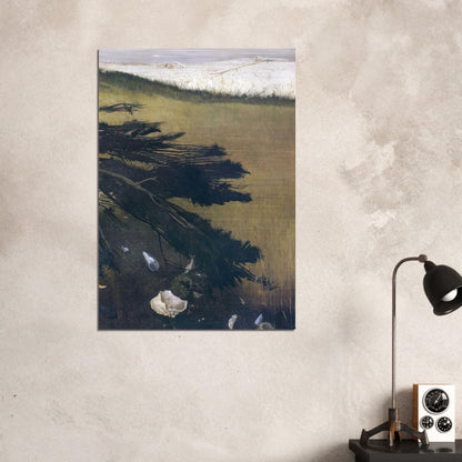 NOT DETECTED 47 - Andrew Wyeth Brushed Aluminum Print - 70x100 cm / 28x40 inches | Andrew Wyeth Aluminum Print | Andrew Wyeth Prints