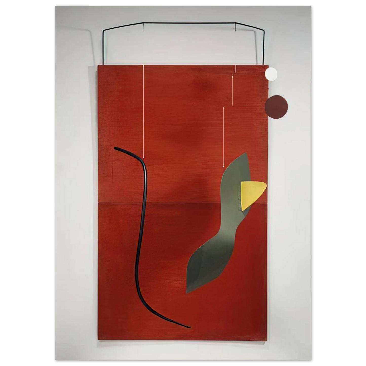Alexander Calder - RED PANEL 1936 Fine Art Poster