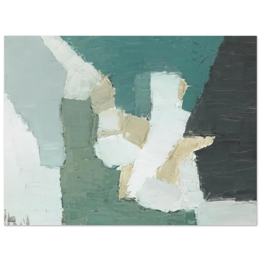 Nicolas de Stael - Composition - 1949 Fine Art Poster