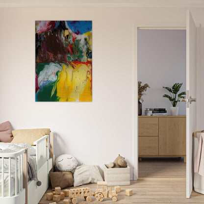 SINDBAD 2008 - Gerhard Richter Brushed Aluminum Print - 70x100 cm / 28x40 inches | Gerhard Richter Aluminum Print | Gerhard Richter Prints