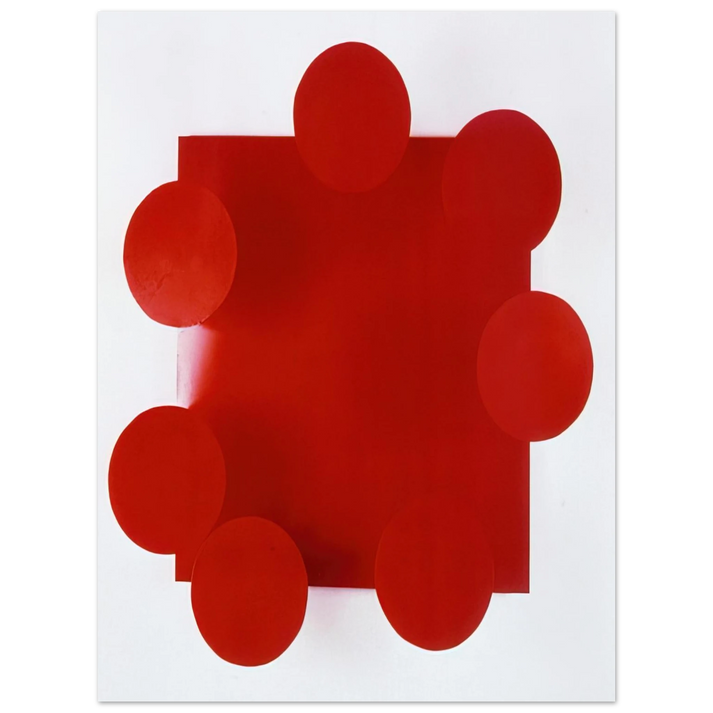 Lygia Pape - Amazonino #1 - 1989  75x100 cm / 30x40inches Fine Art Poster
