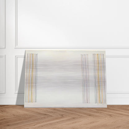 Untitled - 1981 - Gene Davis Brushed Aluminum Print - 70x100 cm / 28x40 inches | Gene Davis Aluminum Print | Gene Davis Prints