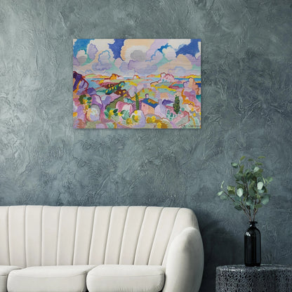 Printemps en Bretagne - 1959 - Charles Lapicque Brushed Aluminum Print - 70x100 cm / 28x40 inches | Charles Lapicque Aluminum Print | Charles Lapicque Prints