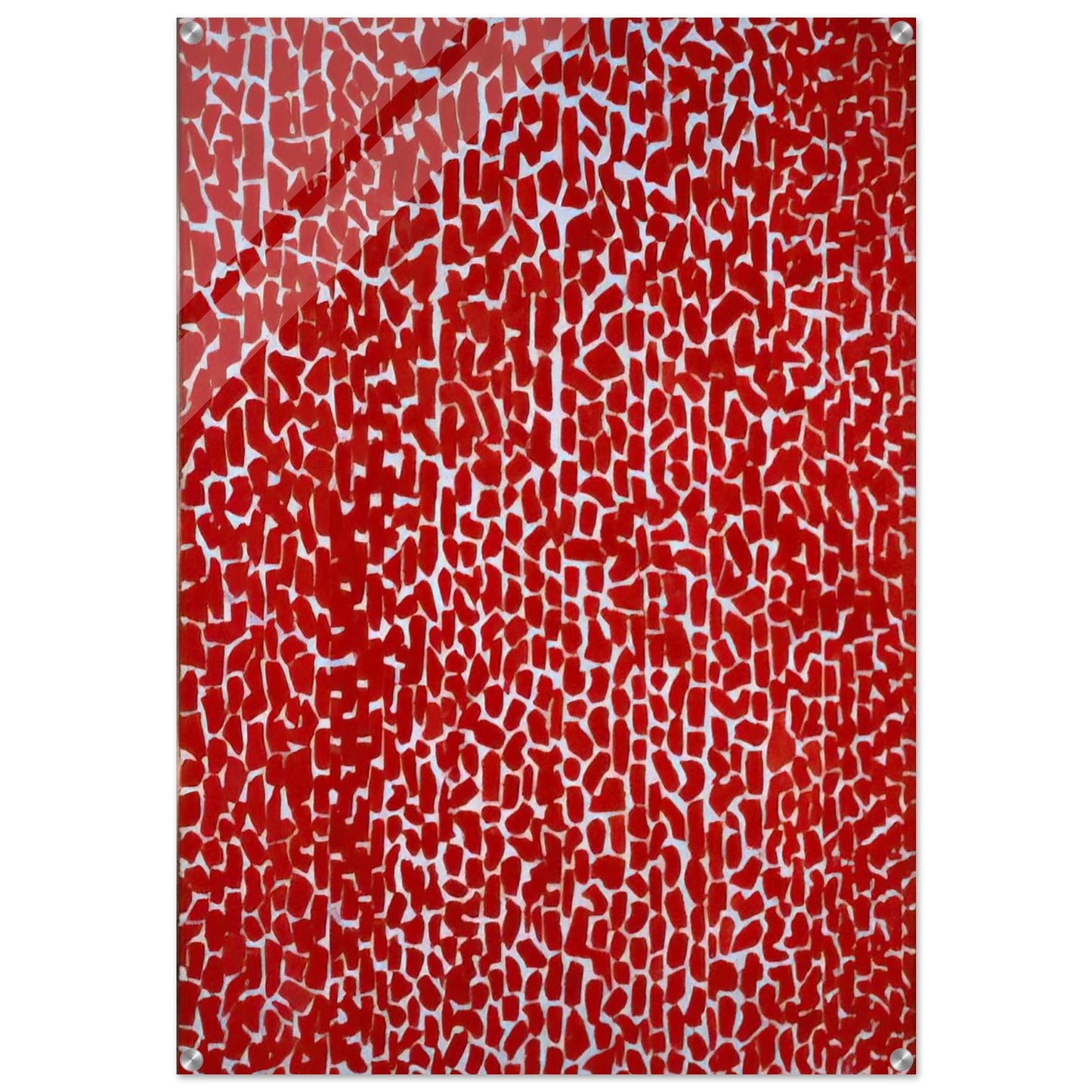 RED ROSE CANTATA 1973 - Alma Woodsey Thomas Acrylic Print - 70x100 cm / 28x40″ inches