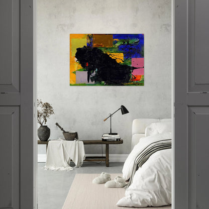 The Vanquished - Hans Hofmann Brushed Aluminum Print - 70x100 cm / 28x40 inches | Hans Hofmann Aluminum Print | Hans Hofmann Prints