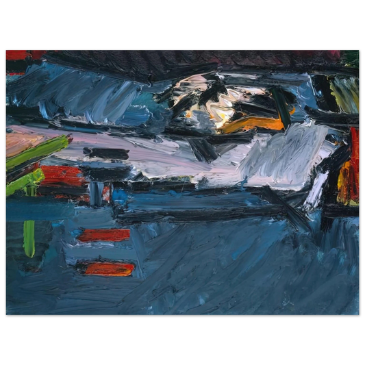 Frank Auerbach - FIGURE ON A BED 1970  75x100 cm / 30x40inches Fine Art Poster