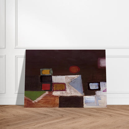 Untitled - 1948 - Victor Pasmore Brushed Aluminum Print - 70x100 cm / 28x40 inches | Victor Pasmore Aluminum Print | Victor Pasmore Prints