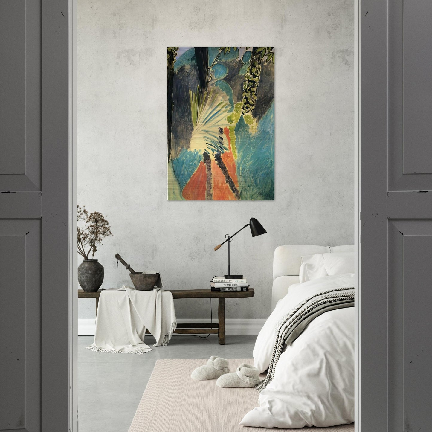 THE PALM 1912 - Henri Matisse Brushed Aluminum Print - 70x100 cm / 28x40 inches | Henri Matisse Aluminum Print | Henri Matisse Prints