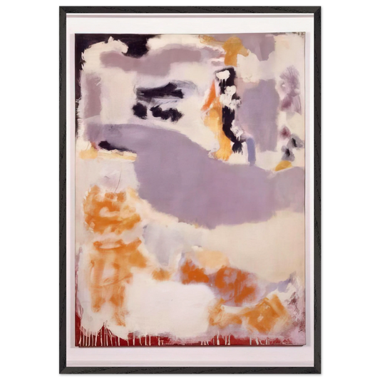 Untitled 14B - 1947 - Mark Rothko 70x100 cm / 28x40 inches Framed Art Print – Black Wooden Frame