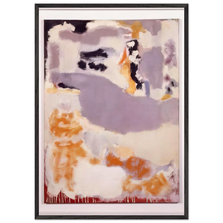 Untitled 14B - 1947 - Mark Rothko 70x100 cm / 28x40 inches Framed Art Print – Black Wooden Frame
