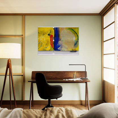 Fog Light - Sam Gilliam Brushed Aluminum Print - 70x100 cm / 28x40 inches | Sam Gilliam Aluminum Print | Sam Gilliam Prints
