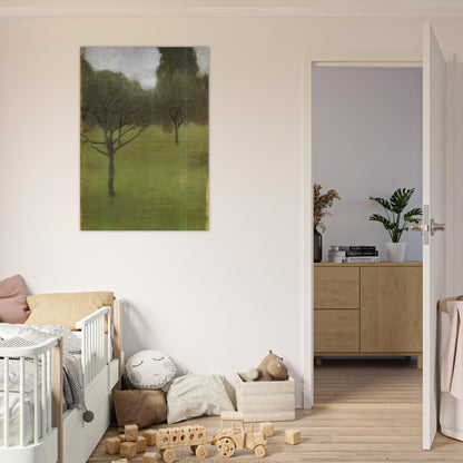 ORCHARD - Gustav Klimt Brushed Aluminum Print - 70x100 cm / 28x40 inches | Gustav Klimt Aluminum Print | Gustav Klimt Prints