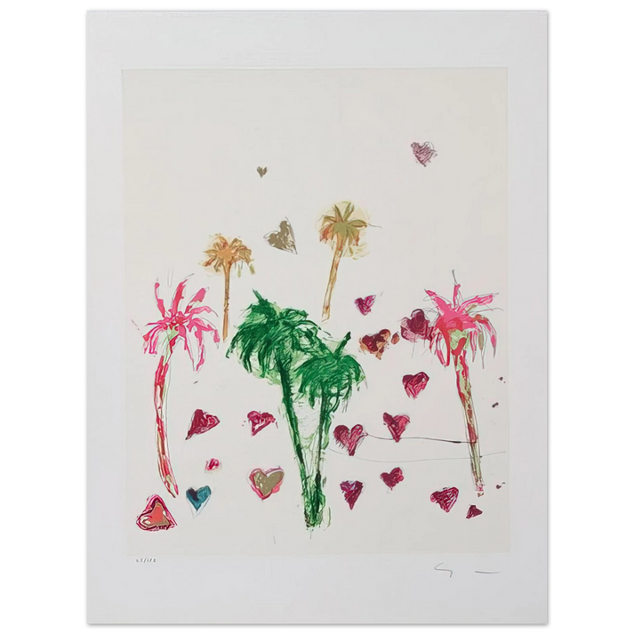 Mario Schifano - Untitled - Art Informel  75x100 cm / 30x40inches Fine Art Poster