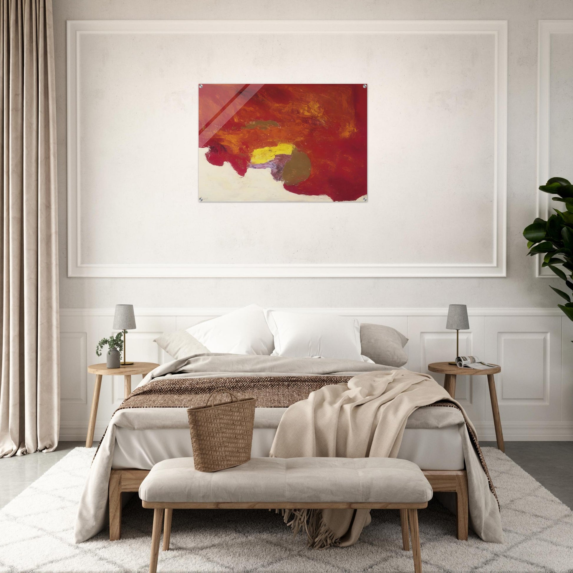 Byzantium III - 1958 - Theodoros Stamos Acrylic Print - 70x100 cm / 28x40″ inches