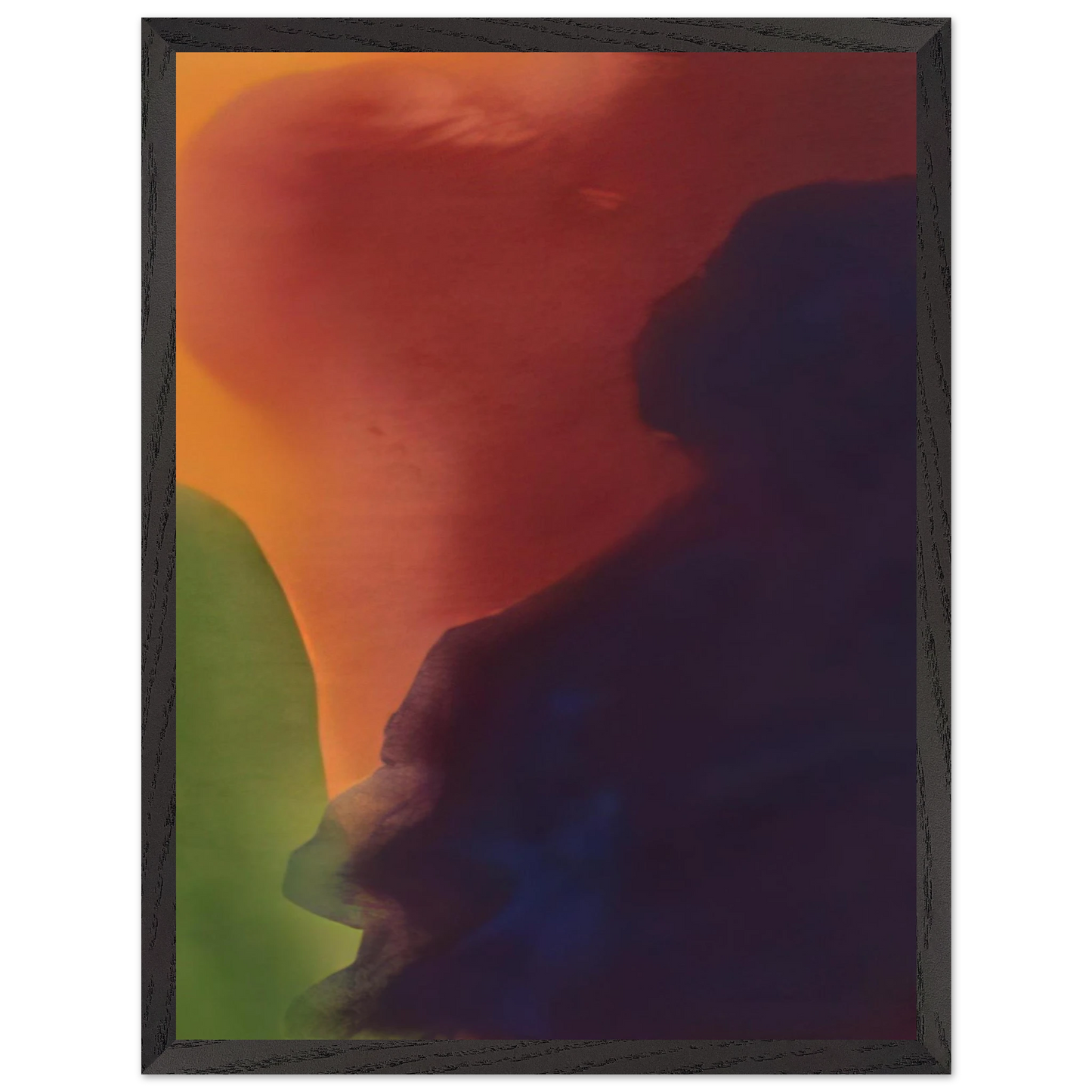 Helen Frankenthaler - Blue Atmosphere III - 1963 Wall art - 30x40 cm / 12x16 inches - Fine Art Poster-canvas - -
