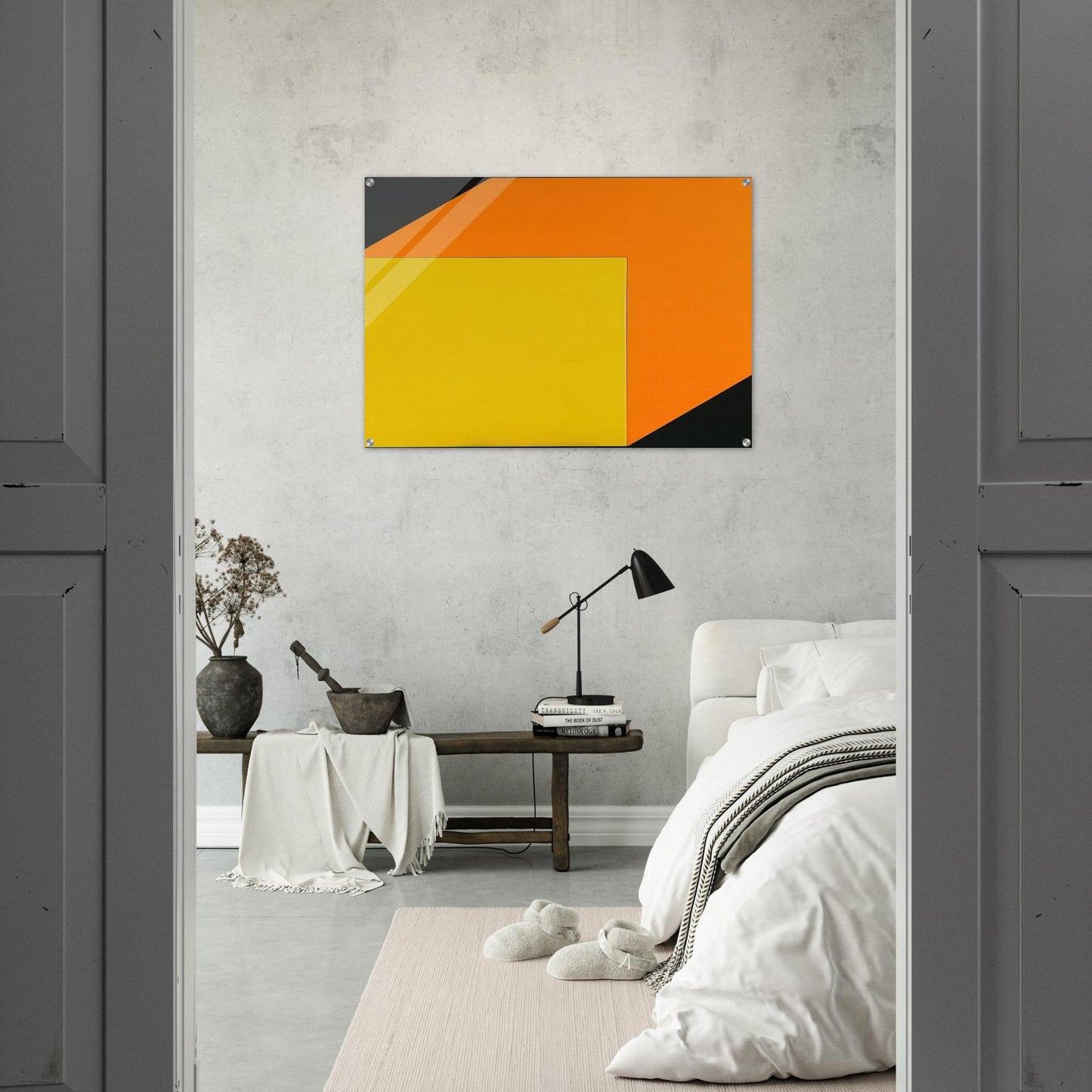 Yellow Orange - Ellsworth Kelly Acrylic Print - 70x100 cm / 28x40″ inches