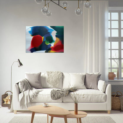 Phenomena Sherman Vortex - 1991 - Paul Jenkins Brushed Aluminum Print - 70x100 cm / 28x40 inches | Paul Jenkins Aluminum Print | Paul Jenkins Prints