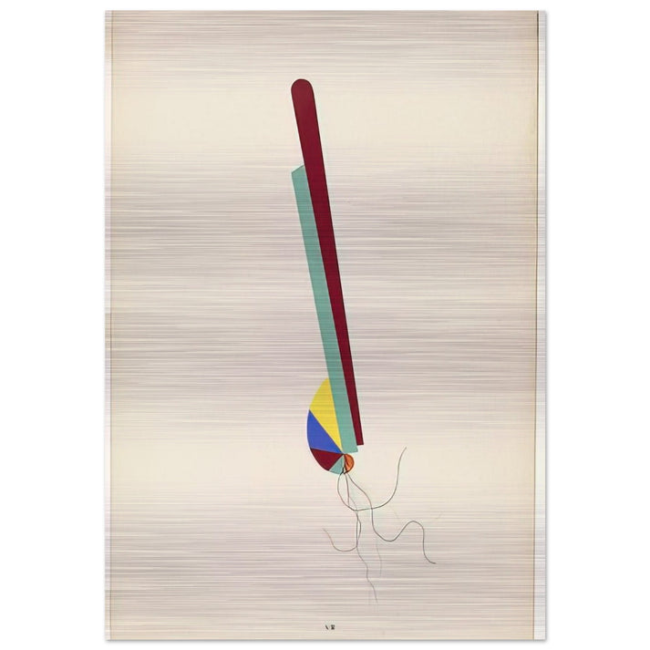YOUNG GIRL JEUNE FILLE FROM THE PORTFOLIO REVOLVING DOORS 1926 - Man Ray Brushed Aluminum Print - 70x100 cm / 28x40 inches | Man Ray Aluminum Print | Man Ray Prints