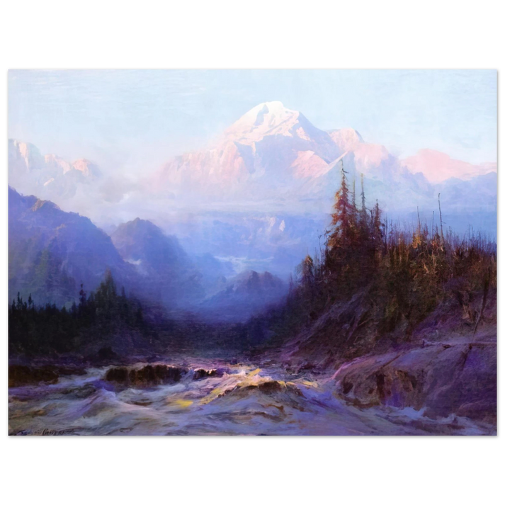 Sydney Laurence - Mount McKinley - 1925  75x100 cm / 30x40inches Fine Art Poster