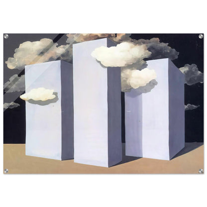 A STORM 1932 - Rene Magritte Acrylic Print - 70x100 cm / 28x40″ inches