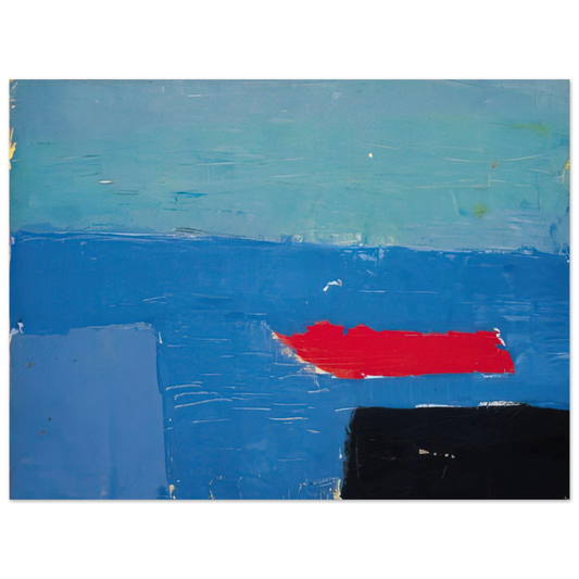 Nicolas de Stael - BÃƒÂ¢teau - Lyrical Abstraction Fine Art Poster