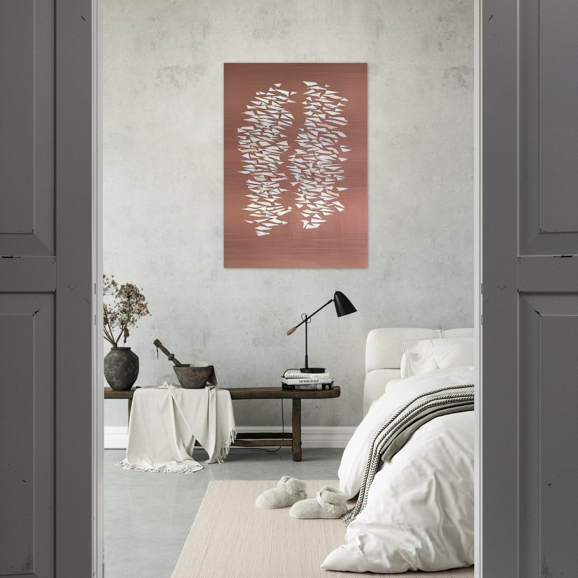 Quiet Vertical - 2006 - Robert Goodnough Brushed Aluminum Print - 70x100 cm / 28x40 inches | Robert Goodnough Aluminum Print | Robert Goodnough Prints