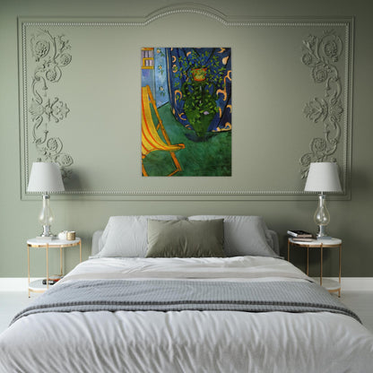CORNER OF THE ARTIST S STUDIO 1912 - Henri Matisse Brushed Aluminum Print - 70x100 cm / 28x40 inches | Henri Matisse Aluminum Print | Henri Matisse Prints