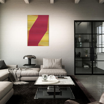 Untitled Rotation Series - 1964 - Larry Zox Brushed Aluminum Print - 70x100 cm / 28x40 inches | Larry Zox Aluminum Print | Larry Zox Prints
