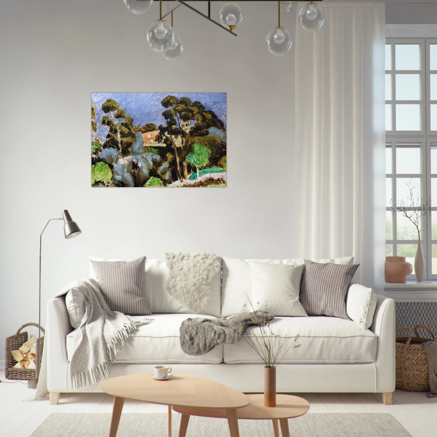 EUCALYPTUS MONT ALBAN 1918 - Henri Matisse Brushed Aluminum Print - 70x100 cm / 28x40 inches | Henri Matisse Aluminum Print | Henri Matisse Prints