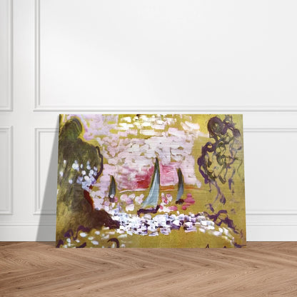 SAILBOATS - Henri Matisse Brushed Aluminum Print - 70x100 cm / 28x40 inches | Henri Matisse Aluminum Print | Henri Matisse Prints