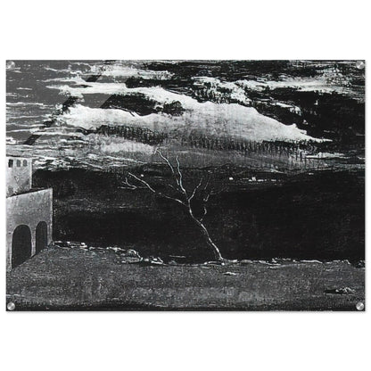 LANDSCAPE NEAR AMPURDAN - Salvador Dali Acrylic Print - 70x100 cm / 28x40″ inches | Salvador Dali Wall Art | Salvador Dali Prints