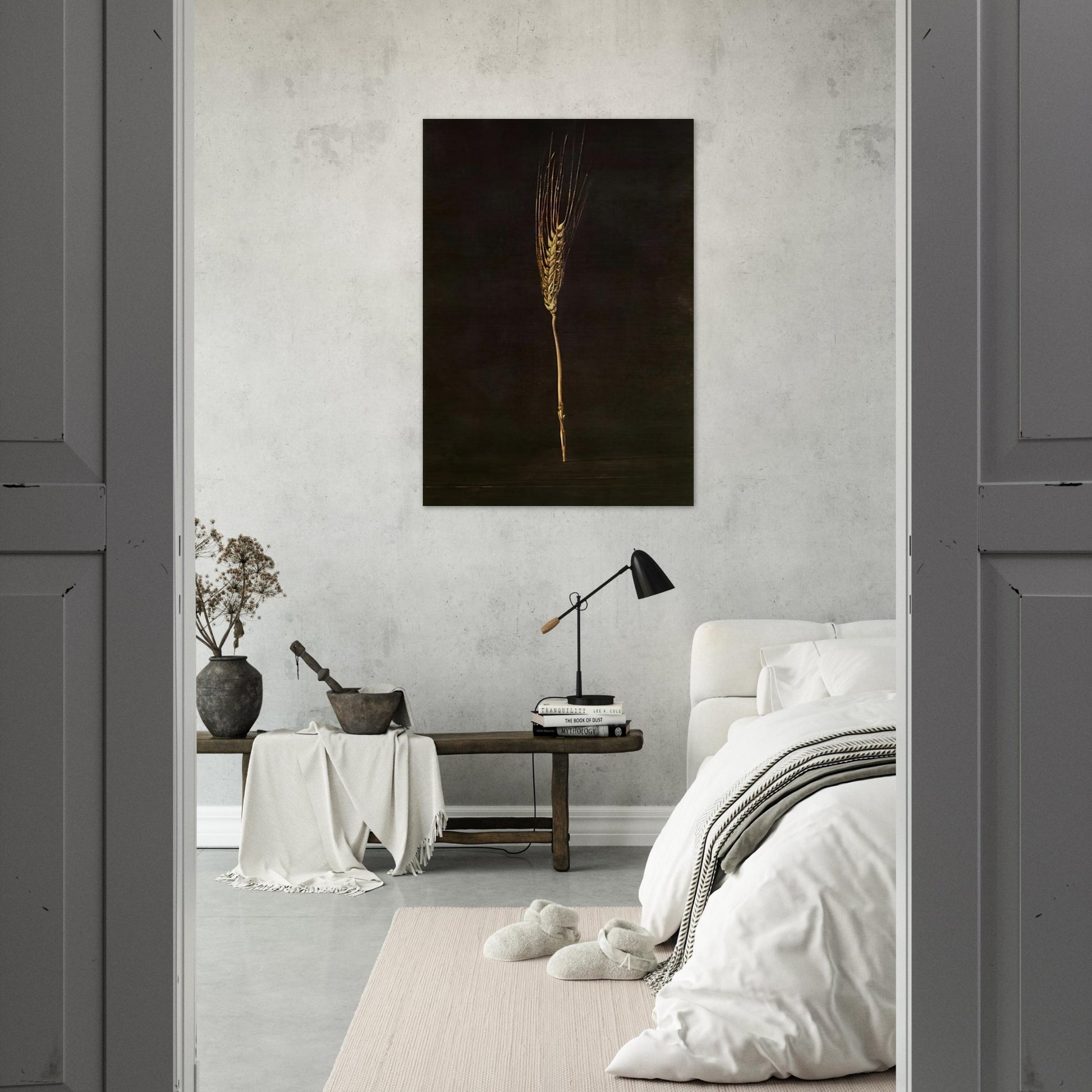 WHEAT EAR - Salvador Dali Brushed Aluminum Print - 70x100 cm / 28x40 inches | Salvador Dali Aluminum Print | Salvador Dali Prints