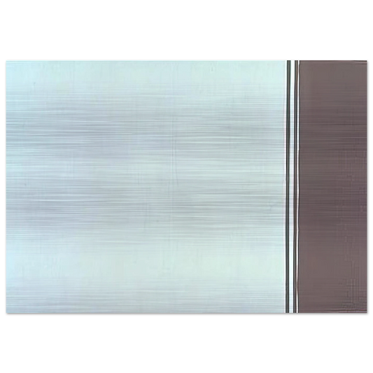 Uriel - Barnett Newman Brushed Aluminum Print - 70x100 cm / 28x40 inches | Barnett Newman Aluminum Print | Barnett Newman Prints