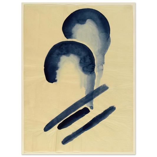 Georgia O'Keeffe - Blue-04 Fine Art Poster