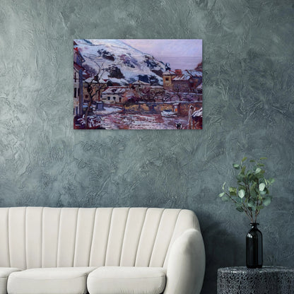 Saint-Julien-des-Chazes - 1895 - Armand Guillaumin Brushed Aluminum Print - 70x100 cm / 28x40 inches | Armand Guillaumin Aluminum Print | Armand Guillaumin Prints