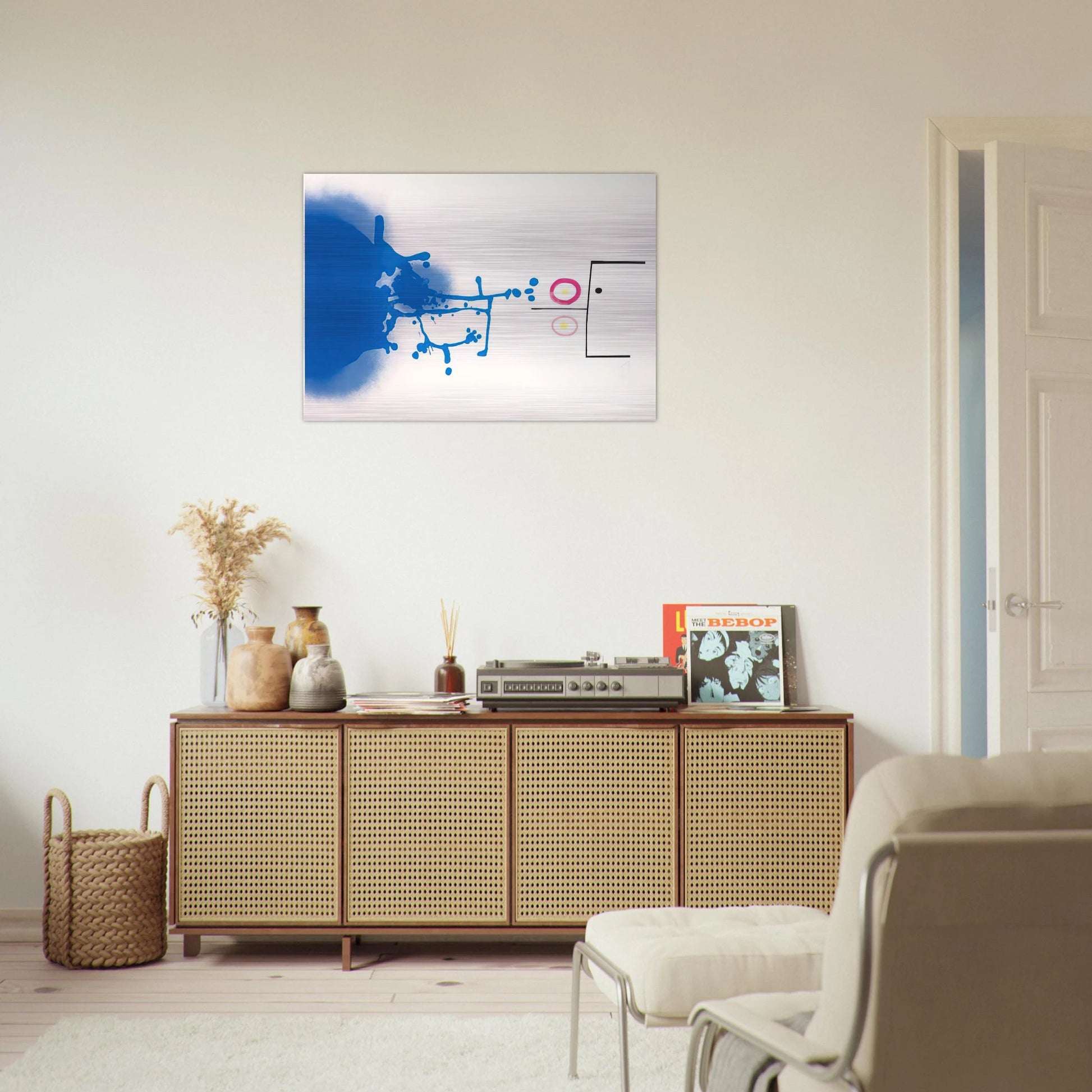Sun and Sky - 1979 - Victor Pasmore Brushed Aluminum Print - 70x100 cm / 28x40 inches | Victor Pasmore Aluminum Print | Victor Pasmore Prints