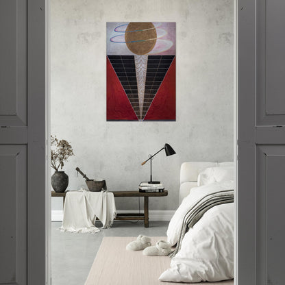 ALTARPIECE NO 2 1915 - Hilma af Klint Brushed Aluminum Print - 70x100 cm / 28x40 inches | Hilma af Klint Aluminum Print | Hilma af Klint Prints