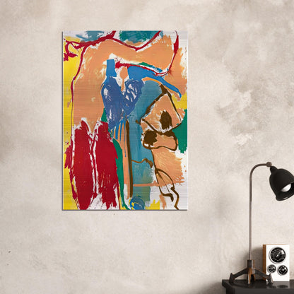 Mediterranean Thoughts, 1960- - Helen Frankenthaler Brushed Aluminum Print - 70x100 cm / 28x40 inches | Helen Frankenthaler Aluminum Print | Helen Frankenthaler Prints