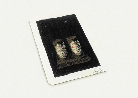 ALE CANS 1964 1 By Jasper Johns Pack of 10 Post Cards | Jasper Johns Post Cards | A6 (10.5 x 14.8 cm) - 4.1 x 5.8 inches