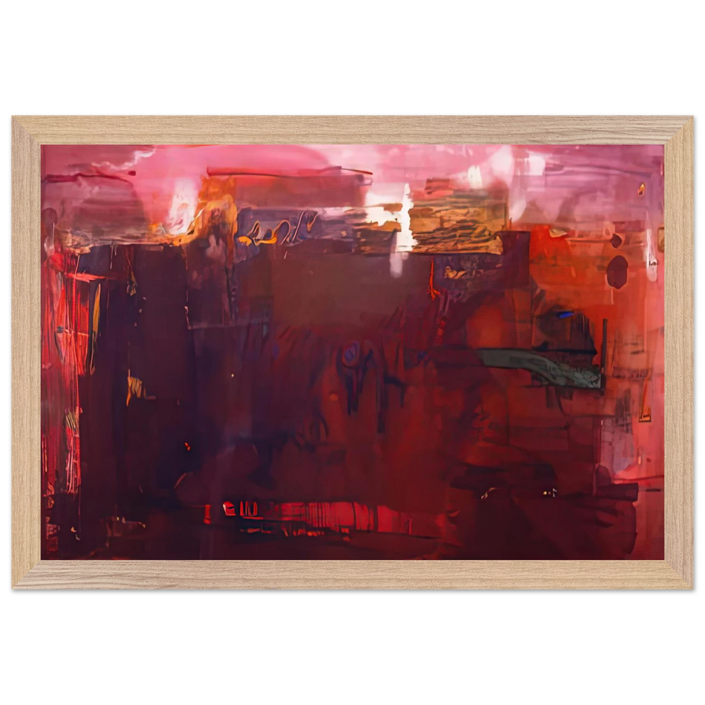 Helen Frankenthaler - Carousel, 1979- Wall Art - 30x40 cm / 12x16 inches - Fine Art Poster-canvas - -