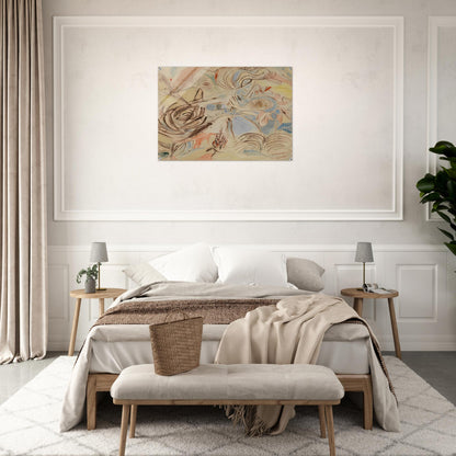 10 29 52, 1952- - Helen Frankenthaler Acrylic Print - 70x100 cm / 28x40″ inches