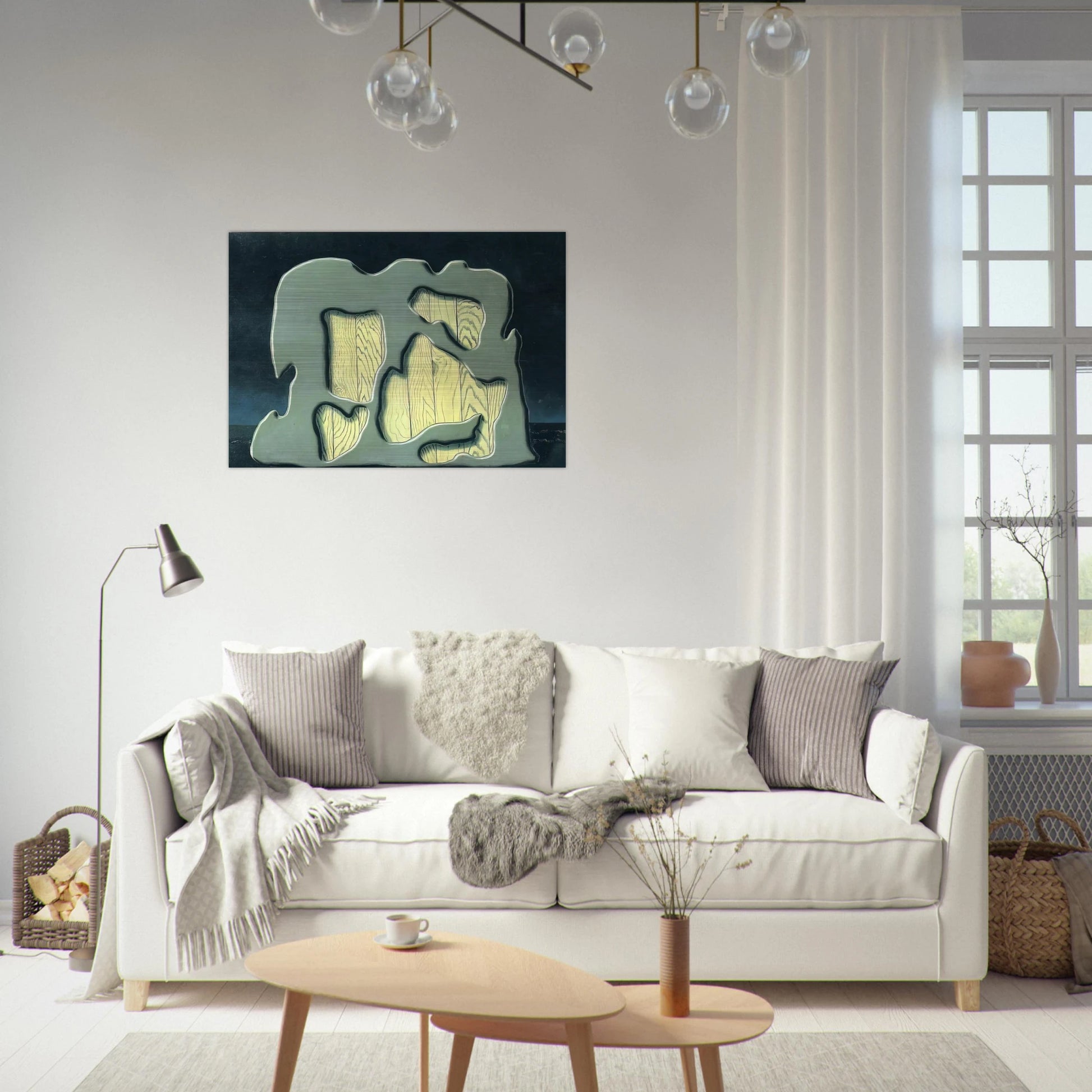 IMP OF THE PERVERSE 1927 - Rene Magritte Brushed Aluminum Print - 70x100 cm / 28x40 inches | Rene Magritte Aluminum Print | Rene Magritte Prints