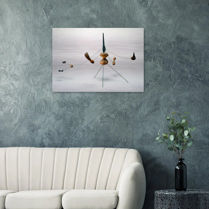 CONSTELLATION 1942 - Alexander Calder Brushed Aluminum Print - 70x100 cm / 28x40 inches | Alexander Calder Aluminum Print | Alexander Calder Prints