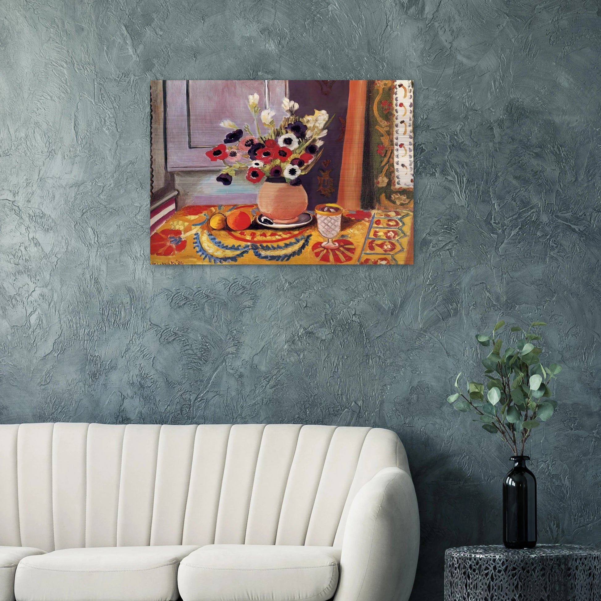 STILL LIFE 4 - Henri Matisse Brushed Aluminum Print - 70x100 cm / 28x40 inches | Henri Matisse Aluminum Print | Henri Matisse Prints