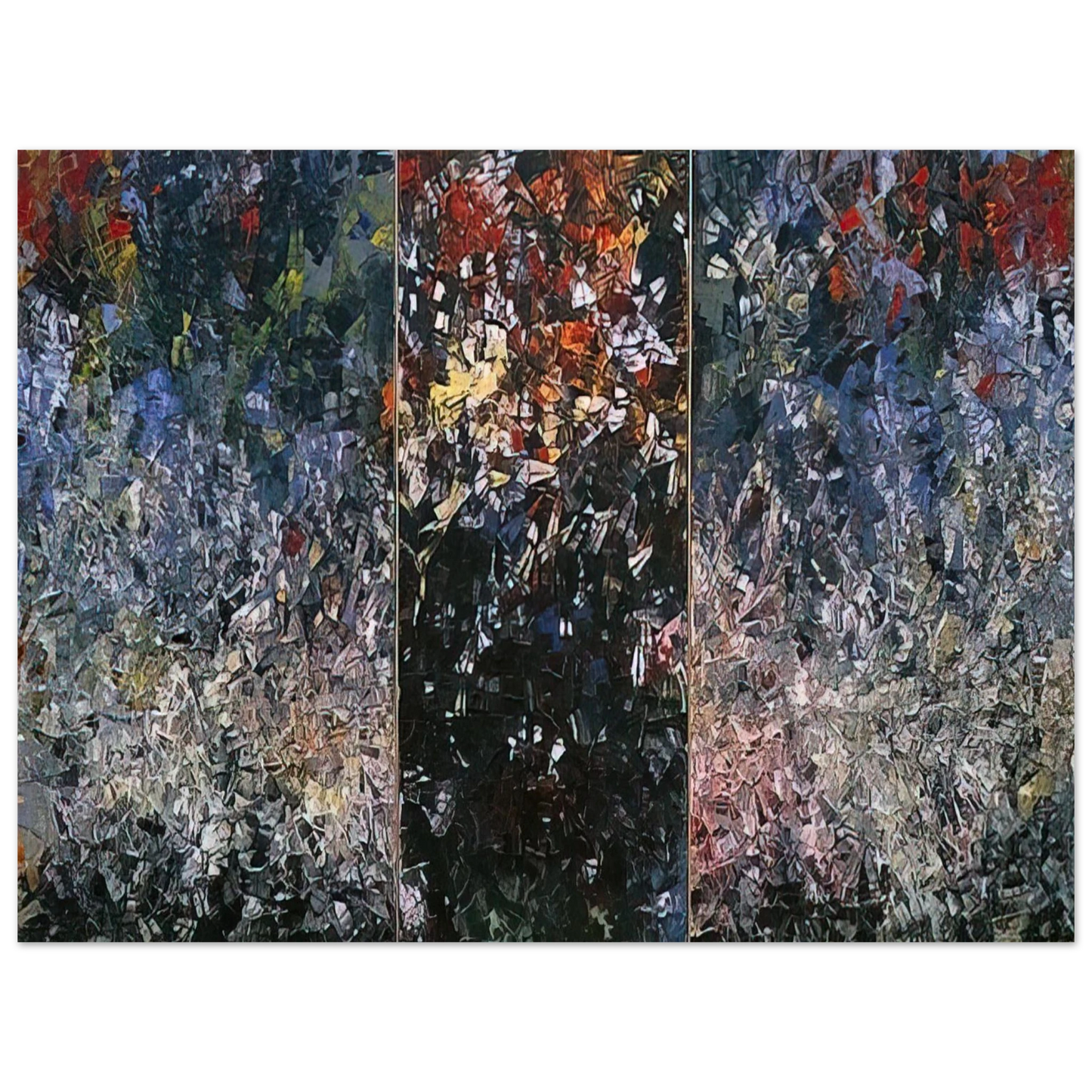 Jean-Paul Riopelle - Pavane  75x100 cm / 30x40inches Fine Art Poster