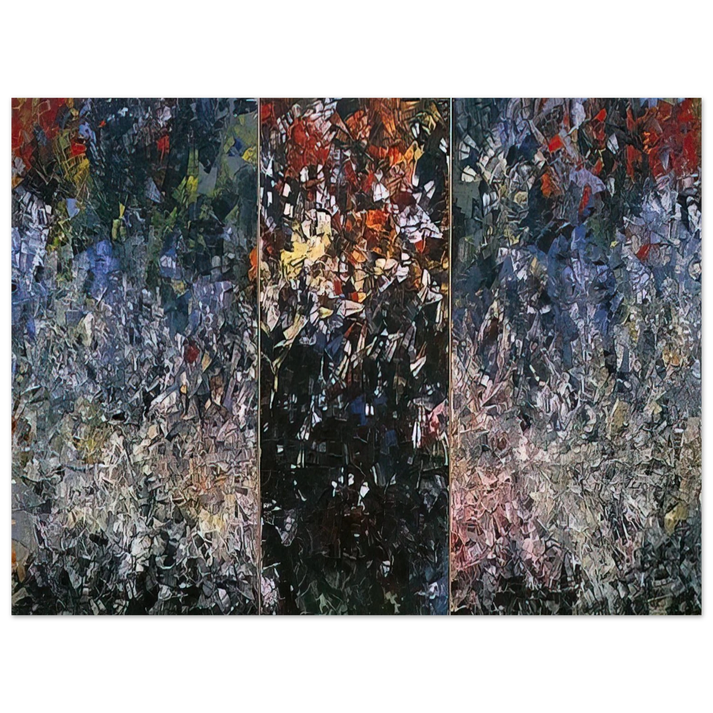 Jean-Paul Riopelle - Pavane  75x100 cm / 30x40inches Fine Art Poster