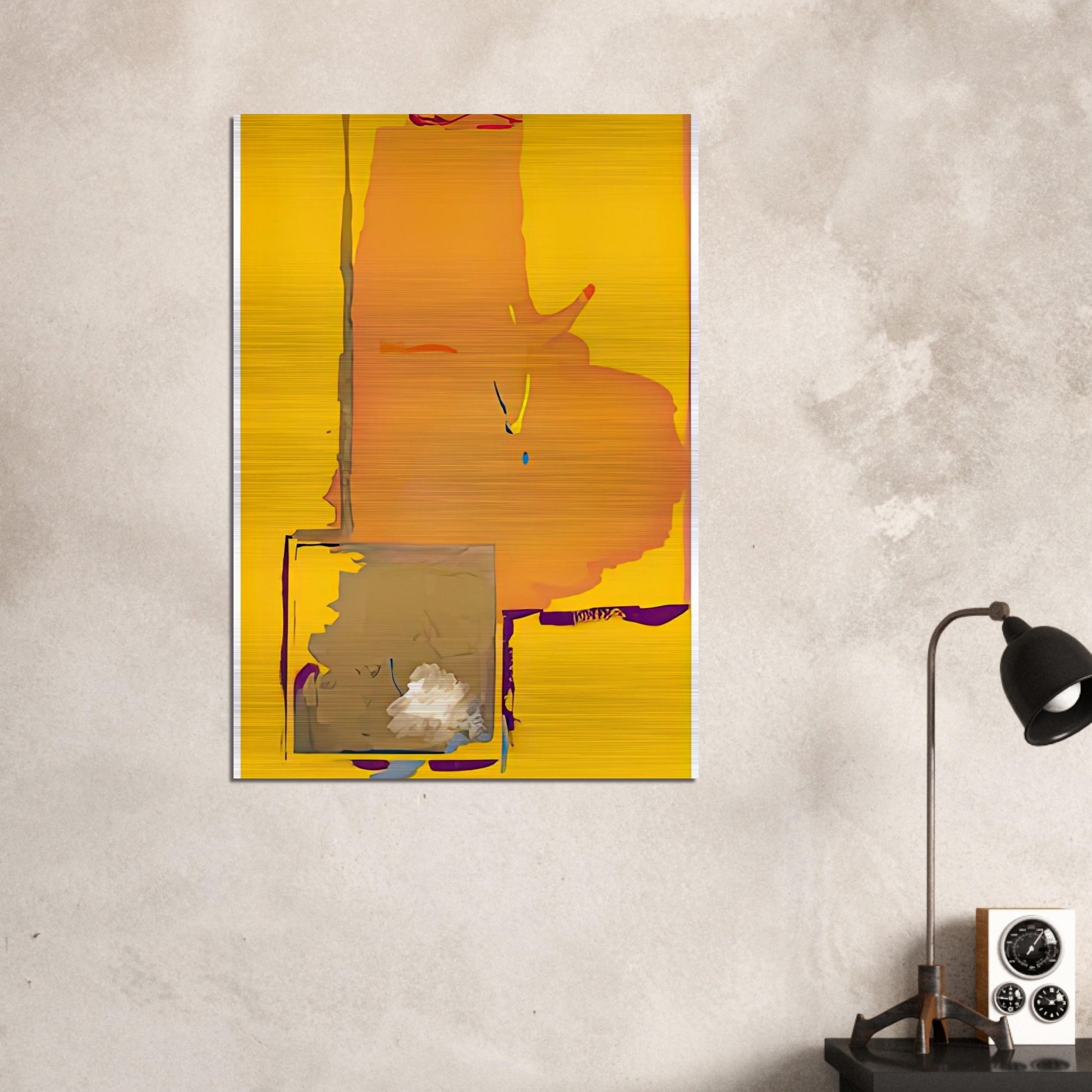 Mardi Gras, 1987- - Helen Frankenthaler Brushed Aluminum Print - 70x100 cm / 28x40 inches | Helen Frankenthaler Aluminum Print | Helen Frankenthaler Prints