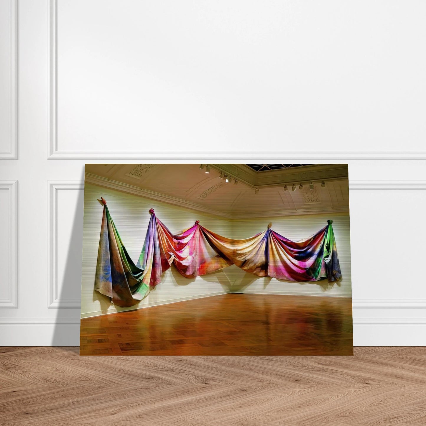 Light Depth - Sam Gilliam Brushed Aluminum Print - 70x100 cm / 28x40 inches | Sam Gilliam Aluminum Print | Sam Gilliam Prints