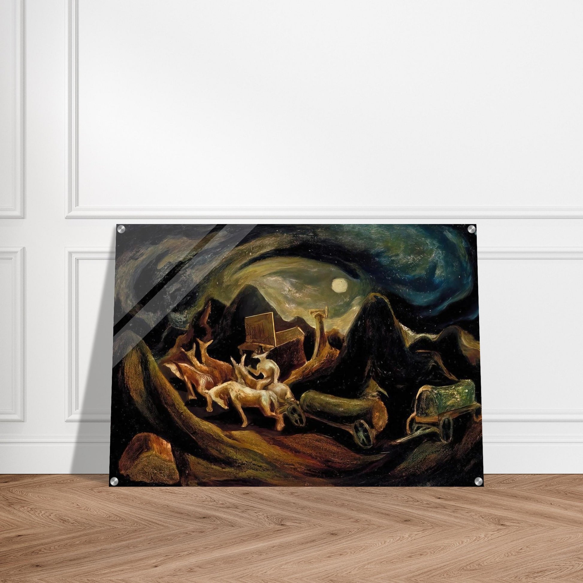 GOING WEST 1935 1 - Jackson Pollock Acrylic Print - 70x100 cm / 28x40″ inches